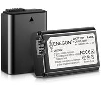 ENEGON 2x1300mAh NP-FW50 Batteries de Rechange Compatible avec Sony Alpha A6000,A6400,ZV-E10,A6100,A6500,A6300
