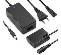 ENEGON LP-E17 Kit Adaptateur de coupleur de Batterie factice ACK-E18 DC Compatible avec Canon Rebel SL2, T6i, T6s, T7i, EOS M3, M5, M6, EOS 200D, 250D, 77D, 750D, 760D, 800D, 8000D, Kiss X8i