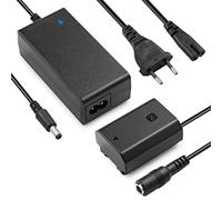 ENEGON NP-FZ100 Batterie factice AC-FZ100 DC Coupler Adapter Kit Compatible avec Sony A6600, A7C, A7III, A7RIII, A7RIV, A9, A9R, A9S, Alpha 9, Alpha 9R, Alpha 9S, Alpha 9S, Appareil Photo numérique