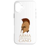 Énéide - Mythologie Romaine - Arma Virumque - Latin Classique Coque pour iPhone 16 Plus