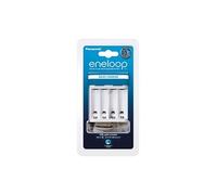 Panasonic Eneloop Chargeur USB 52061000 pour 2 ou 4 piles Ni-MH AA/AAA Blanc