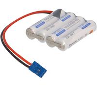 Pack de piles rechargeables 4x LR3 (AAA) NiMH Panasonic 124004 4.8 V 750 mAh