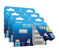 Eneloop Lot de 3 Eneloops Combipack Piles Rechargeables 4xAA (2000 mAh) + 4xAAA (800 mAh)