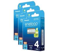 Eneloop Lot de 3 x 4 Piles Rechargeables Ni-MH Micro AAA 800mAh