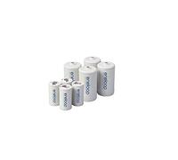 Eneloop Lot de 8 entretoises de Taille C et 4 entretoises de Taille D pour Une Utilisation avec Piles AA Rechargeables Ni-MH et étui