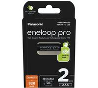 Panasonic 930mAh, 1.2V Batterie rechargeable AAA