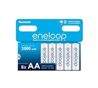 eneloop - Piles Rechargeables AAA (Lot de 8) - 800 mAh NiMH - pré-chargées