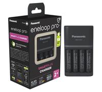 Eneloop Pro Chargeur Smart Rapide Panasonic BQ-CC55 + 4 Aa batteries 2500mAh