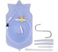 Enemator Système d'irrigation en silicone pour nettoyage du côlon vagins anus nettoyage féminin