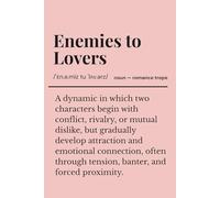 Enemies to Lovers Journal: Romance Trope Dictionary Notebook (6x9 Lined)