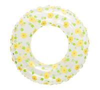 ENEN Bouée Gonflable pour Adulte Enfant (Fleurs Jaunes,60cm)