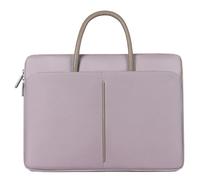ENEN Sacoche Ordinateur Portable Porte-Documents Sacs À Main, Modes Sac D'ordinateur Portable avec Bandoulière Réglable pour Housse PC Portable 13-15,6 Pouces (15,6 Pouces,Rose Racine de Lotus)