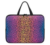 ENEN Sacoche pour Ordinateur Imprimés Léopards, Portable Porte-Documents Sacs à Main Imperméable, Sac D'ordinateur Portable pour 10-17'' Ordinateur Portable (10’’,Dégradé 1)