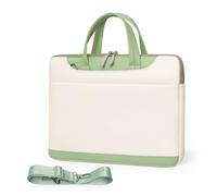 ENEN Sacoche pour Ordinateur Portable Porte-Documents Sacs À Main, Epaule Simple Sac D'ordinateur Portable pour 13-15.6 "Ordinateur Portable Ordinateur Portable Sacs À Bandoulière (15.6 Pouces,Vert)