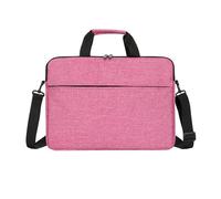 ENEN Sacoche pour Ordinateur Portable Porte-Documents Sacs À Main, Sac D'ordinateur Portable pour 15.6 "Ordinateur Portable Ordinateur Portable Sacs À Bandoulière (15 Pouces,Rose)
