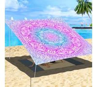 ENEN Voile d'Ombrage Imperméable, Rectangle Ombrage Exterieur Toile Pergola Protection des Rayons UV, Toile Ombrage pour Plein Air, Été Jardin & Terrasse (Violet,2x2m)