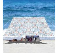 ENEN Voile d'Ombrage Imperméable, Rectangle Ombrage Exterieur Toile Pergola Protection des Rayons UV, Toile Ombrage pour Plein Air, Jardin & Terrasse -Boho Classique (Élégant,2x2.4m)