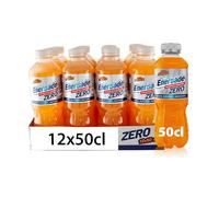 Energade, Boisson réparatrice 12 x 0,5 L, saveur orange, zéro sucre ajouté, avec sels minéraux, parfaite pour l'activité physique, format On-the-Go pour une hydratation quotidienne