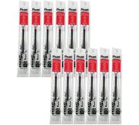 Energel Lot De 12 Recharges Encre Gel 1 Mm Rouge