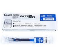 Energel Pure Lrn5tl-Cx Lot De 12 Recharges Avec Boîtier Coloré Bleu Largeur De Trait 25 Mm Pointe Aiguille