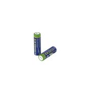 EnerGenie Batteries Rechargeables Ni-MH AA 2600mAh 1.2V (Pack de 2) - Technologie NiMH, 500 Cycles, RoHS, Dimensions 15x50x15mm, EG-BA-AA26-01