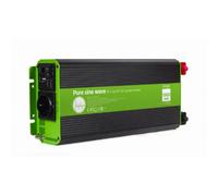 EnerGenie EG-PWC-PS1000-01 adaptateur de puissance & onduleur Auto 1000 W Noir, Vert