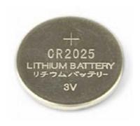 ENERGENIE Pile BOTON CR2025, 2-Pack, Plaquettes THERMOFORMEES