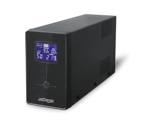 Energenie UPS avec USB et écran LCD. 3000 VA. Noir