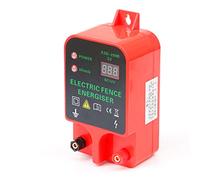 Energetic 10KM ClôTure ÉLectrique BéTail ContrôLeur D'Impulsions Haute Tension ÉCran LCD ÉTanche à DéCibels ÉLevéS Prise EuropéEnne