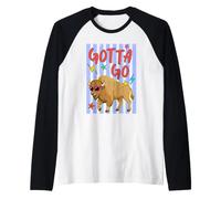 Energetic Bison Lunettes de Soleil Style années 80 Manche Raglan