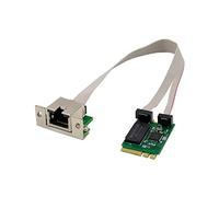 Energetic Carte RéSeau M.2A+E RTL8111F Gigabit Carte RéSeau Ethernet RJ45 à Port Unique Carte RéSeau LAN pour Ordinateurs Industriels