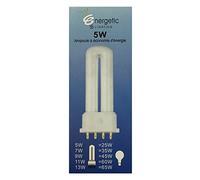 Energetic Lighting YDW5-U - Ampoule 2G7 5W 230lm L=90mm - économie d'énergie - longue durée