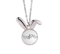 Energetic Music Collier avec pendentif lapin 5-le Staff
