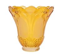 Energetic Remplacement de L'Abat-Jour en Verre DéPoli et Transparent pour Ventilateur de Plafond