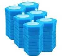 Energetic SystèMe de Nettoyage de Toilette Jetable Recharge Jetable de Toilette Recharge Brosse FraîChe Recharges Jetables - 48 Recharges