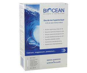 Energetica Natura BiOcean Eau De Mer Hypertonique Ampoules 30x10ml