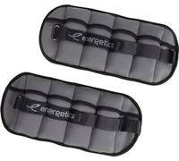 Energetics Brassard De Poids-416158 Brassards de Poids Noir/Gris Foncé 2,5