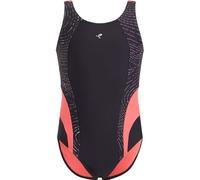 Energetics Fille Nora Maillot De Bain, Black/Red Light/AOP, 164 EU