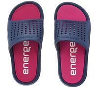 ENERGETICS Homme Pampel Pantoufles De Bain, Navy/Rose Dark, 34 EU