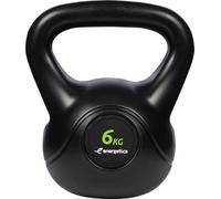 ENERGETICS Kettlebell Cement Haltère d'entraînement Noir (200) L