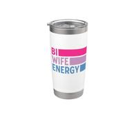 Énergie Bi Wife Gobelet isotherme en acier inoxydable double paroi