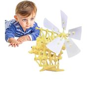 Énergie éolienne DIY | Kit modèle Strandbeest alimenté par |8,46 x 6,69 x 2,76 pouces Walker pour assemblage de bricolage, kit robot modèle éducatif cadeau pour les vacances