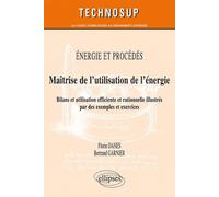 Energie et procédés : Maîtrise de l'utilisation de l'énergie: Bilan et utilisation efficiente et rationnelle, illustrés par des exemples et excercies corrigés