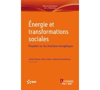 Énergie et transformations sociales - Enquêtes sur les interfaces énergétiques - Catherine Grandclément - Technique Et Documentation - broché - Etude