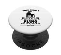 Énergie étoile de Piano avec Une Ambiance réticente PopSockets PopGrip Adhésif