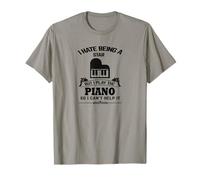 Énergie étoile de Piano avec Une Ambiance réticente T-Shirt