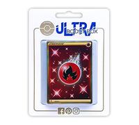 Énergie Feu 284 264 Energie Secr Te Gold - Myboost X Epée Et Bouclier 8 - Poing De Fusion - Coffret De 10 Cartes Pokémon Françaises