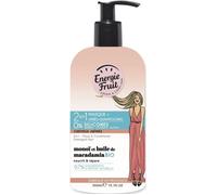 ENERGIE FRUIT | Masque + Après Shampoing | | Monoï & Huile de Macadamia BIO | Cheveux Secs Abimés | Vegan | 300ml