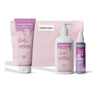 ENERGIE FRUIT Coco Curl - Coffret Cadeau Routine Boucles - Shampoing, Masque Nourrissant & Sérum Collagène - Cheveux Ondulés à Bouclés - Huile de Coco BIO & Collagène - Trousse