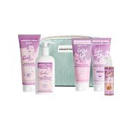 ENERGIE FRUIT - Coffret Cadeaux Coco Curl Cheveux Bouclés - 5 produits + Trousse - Shampoing, Masque, Crème Démêlante Coiffante, Gelée Définition, Huile en Sérum Brillance